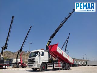 VOLVO FM 440 6X4 GRUA PALFINGER PK 19000 BASCULANT