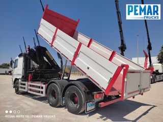 VOLVO FM 440 6X4 GRUA PALFINGER PK 19000 BASCULANT