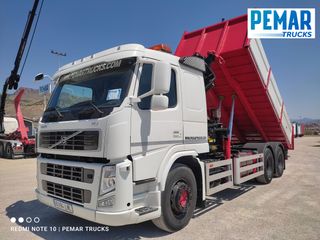 VOLVO FM 440 6X4 GRUA PALFINGER PK 19000 BASCULANT