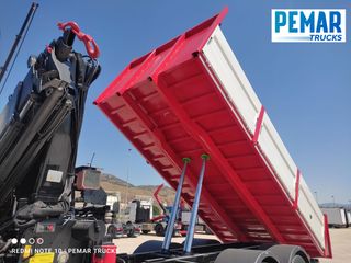 VOLVO FM 440 6X4 GRUA PALFINGER PK 19000 BASCULANT