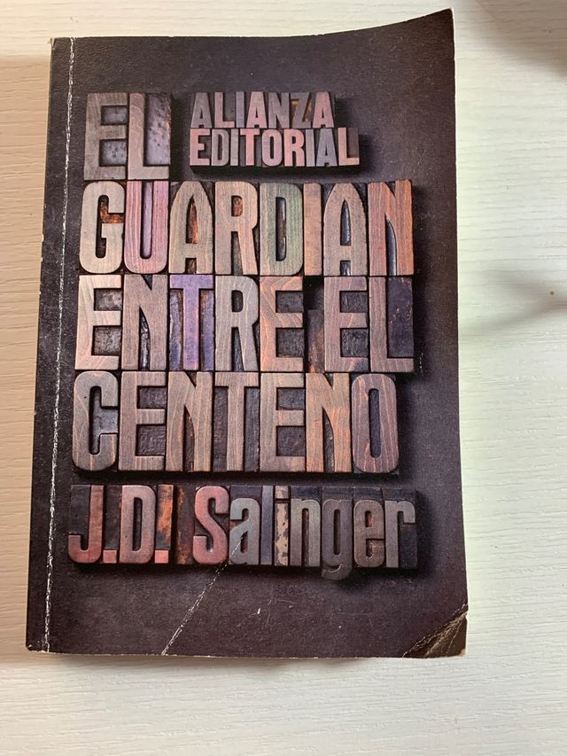 LIBRO EL GUARDIÁN ENTRE EL CENTENO