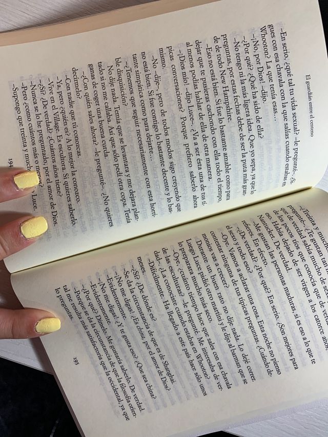 LIBRO EL GUARDIÁN ENTRE EL CENTENO