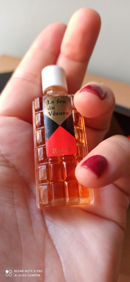 Le Feu du Vésuve , Rancé 1795 vintage