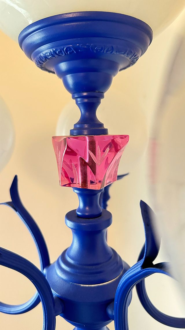 Lámpara de pie vintage estilo farola