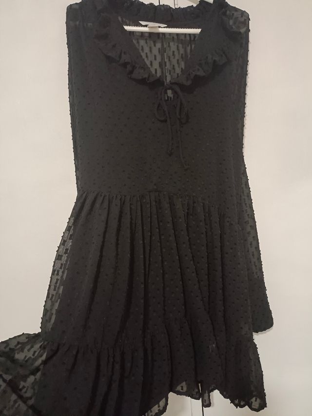 vestido negro #plumetti 