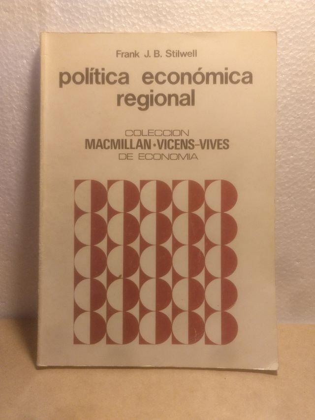 Política económica regional, Frank J.B. Stiwell