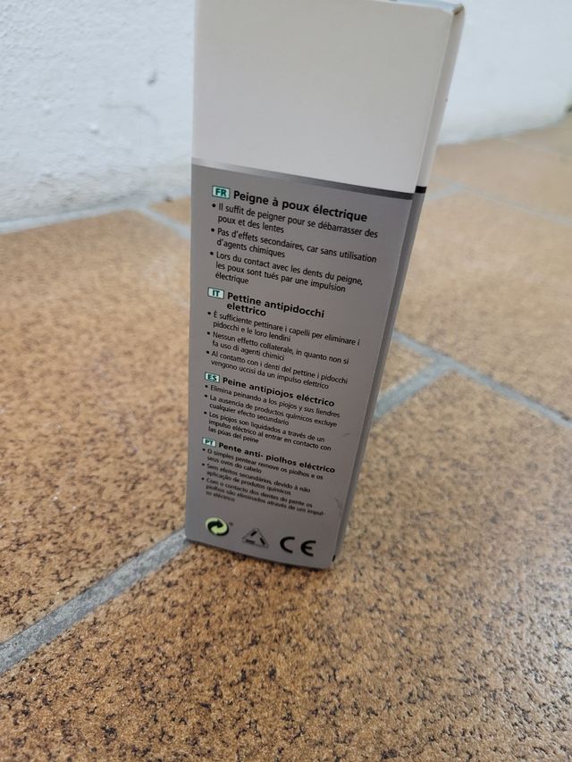 Cepillo antipiojos eléctrico Medisana