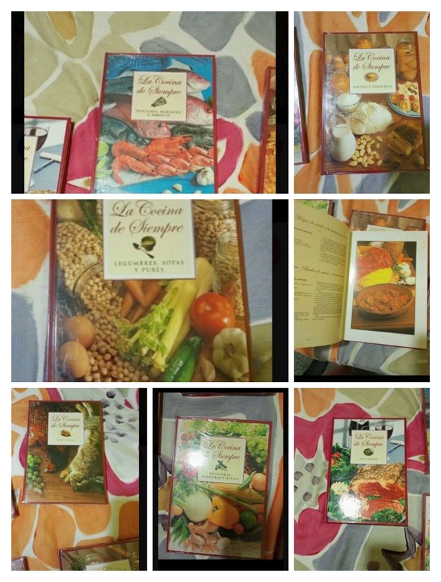 Lote libros cocina nuevos