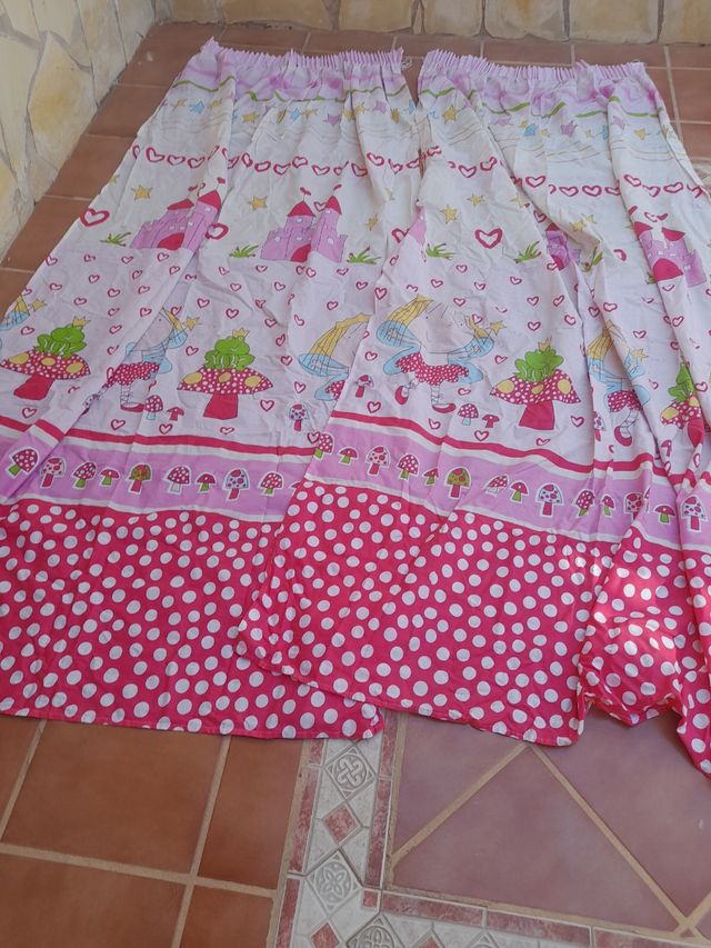 cortinas infantiles niña