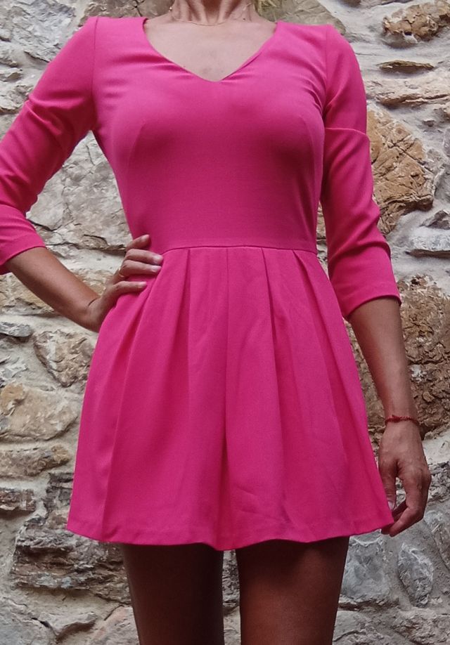 Vestido mujer 34 Blanco, Abito Donna 34.