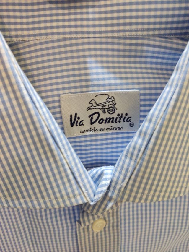 Preciosa camisa de hombre Marca VIA DOMITIA TM_L