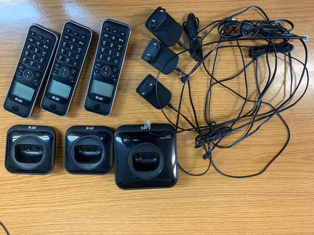 3 telefonos inalambricos SPC GOSSIP 1 base+2 suple