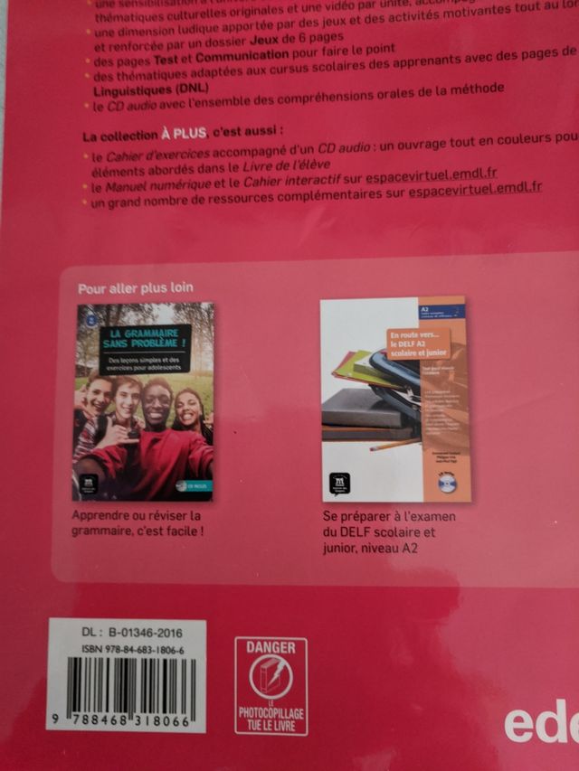 2 ESO FRANCÉS EDEBE