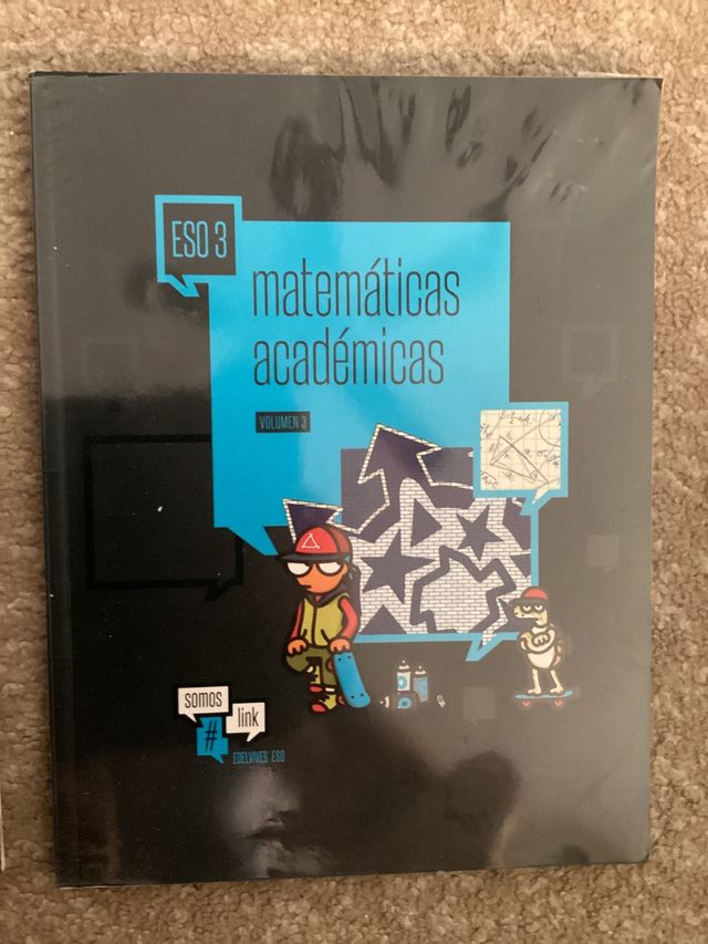 Libros de matemáticas académicas 3º ESO