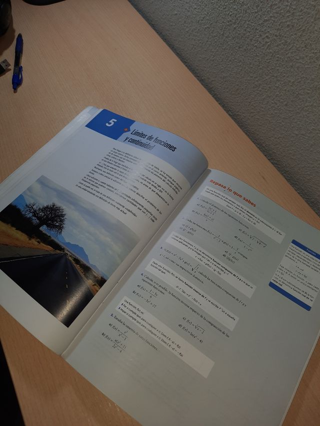 Libro Matemáticas Ciencias Sociales 2 bachillerato