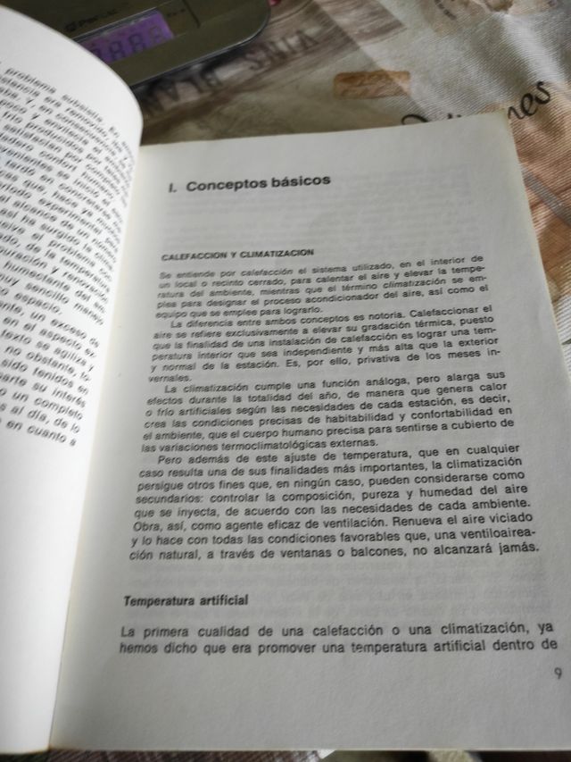 Calefacción, refrigeración y acondicionamiento de