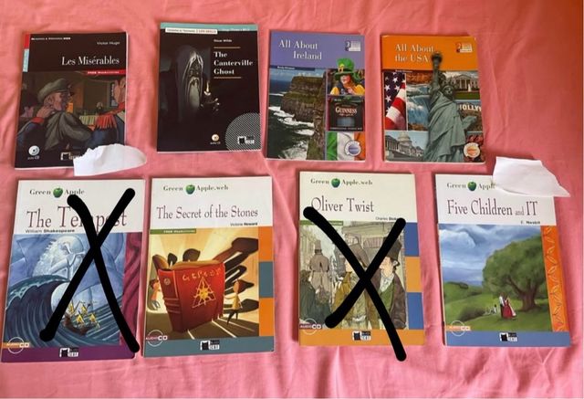 Libro a inglés escolares