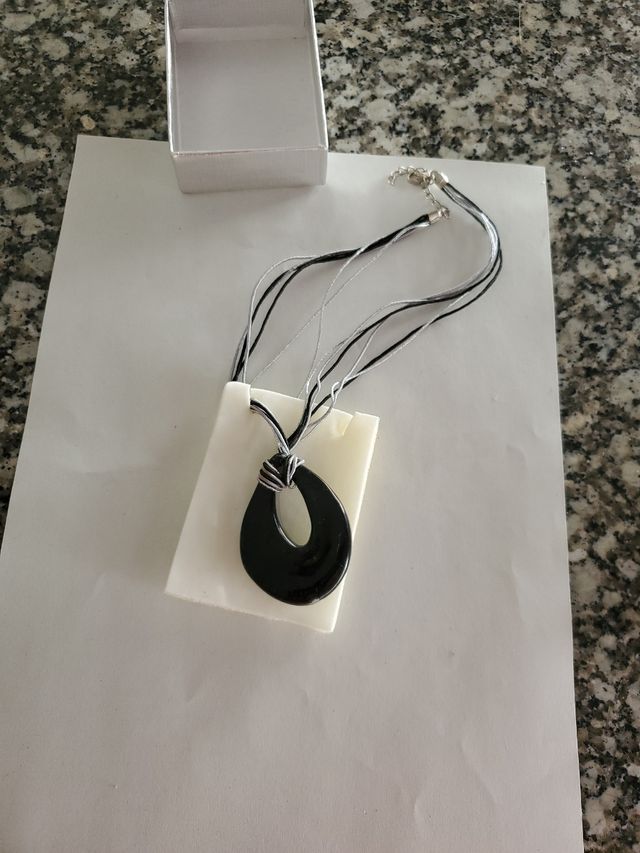 colgante de cristal de murano