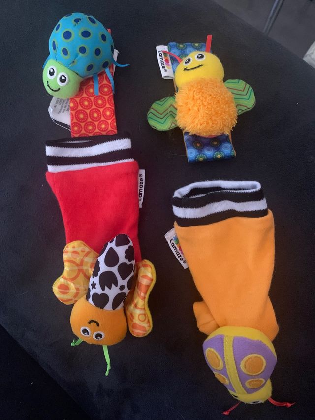 Sonajeros manos y pies bebé