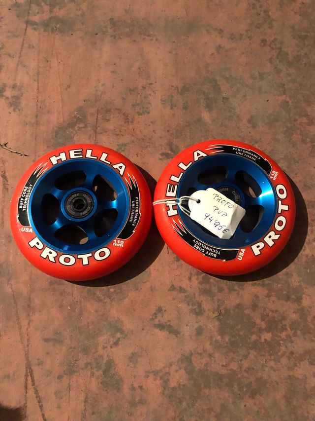 Ruedas Proto/HellaGrip edición limitada