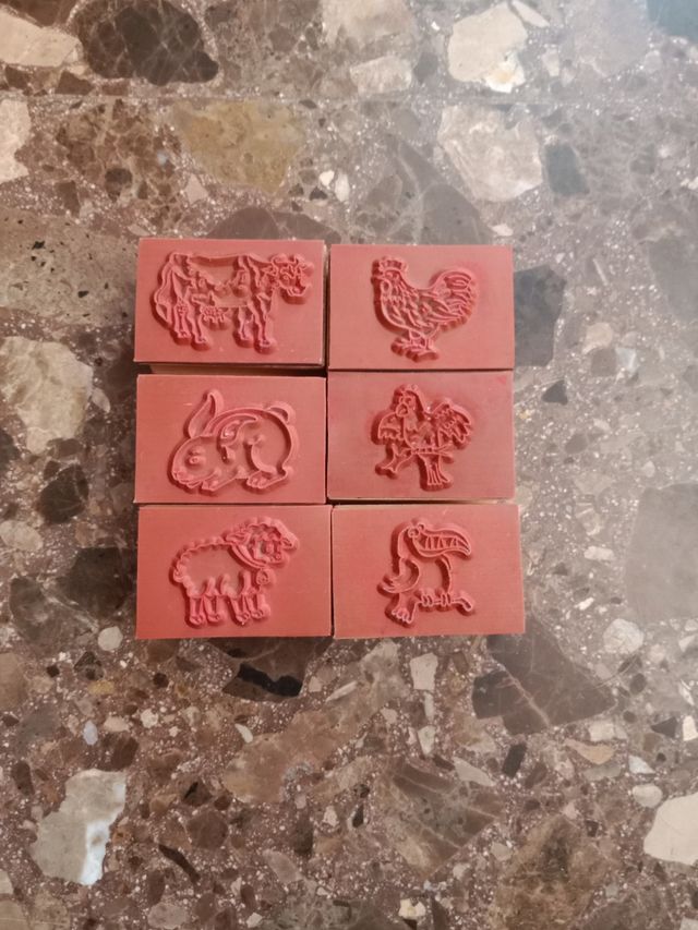 Cuños/sellos de estampar animales