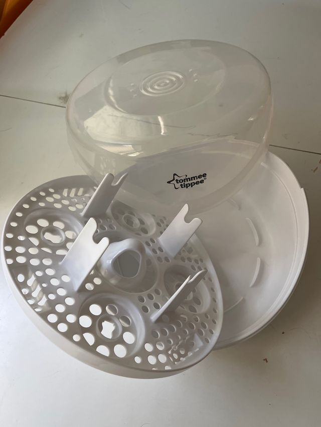 Esterilizador a vapor para microondas