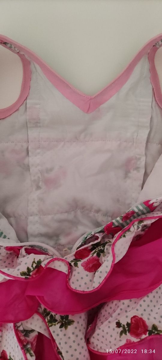 Traje de gitana de 1 a 3 años