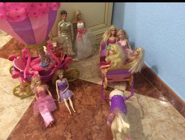 lote barbies con ken