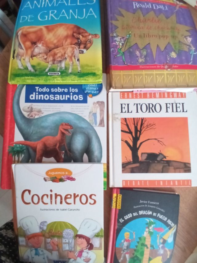 lote de cuentos infantiles