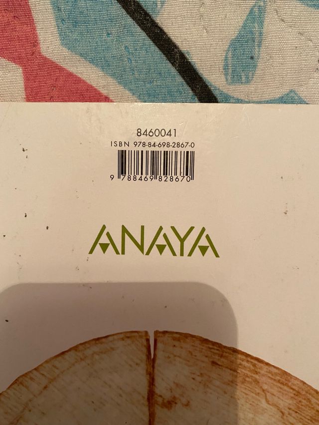 Libro de anatomía 1º de Bachiller