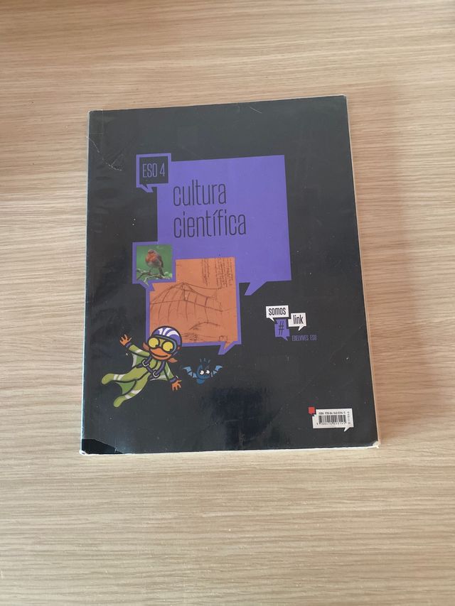 Libro cultura científica  4 eso