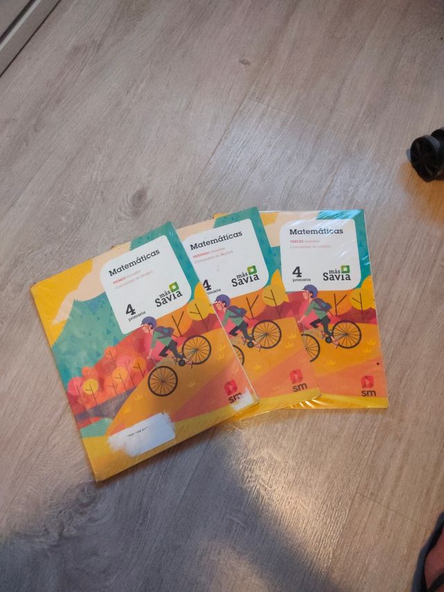 matemáticas 3 trimestres 4 primaria