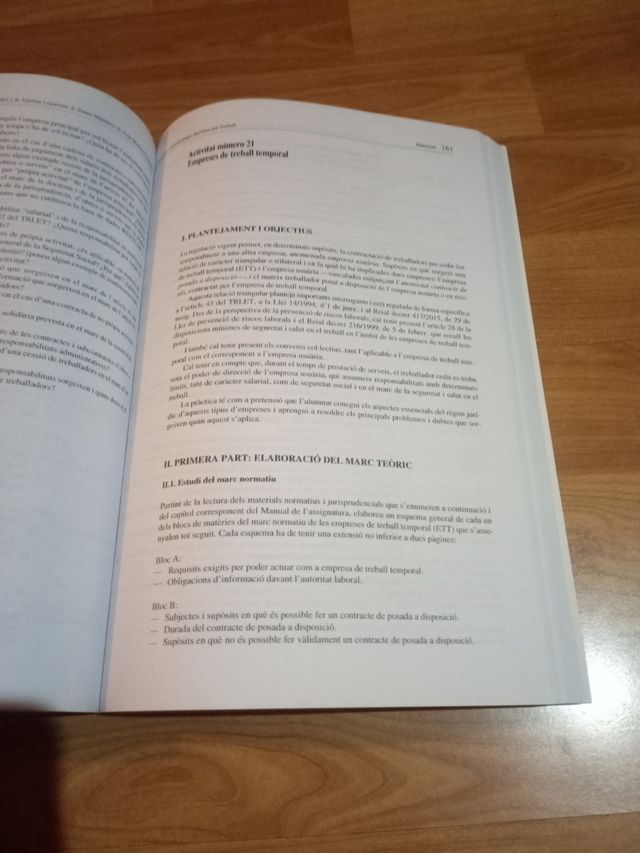 Materials per l'aprenentatge del Dret del Treball