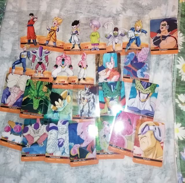 SERIE X METAL Lamincards Dragonball