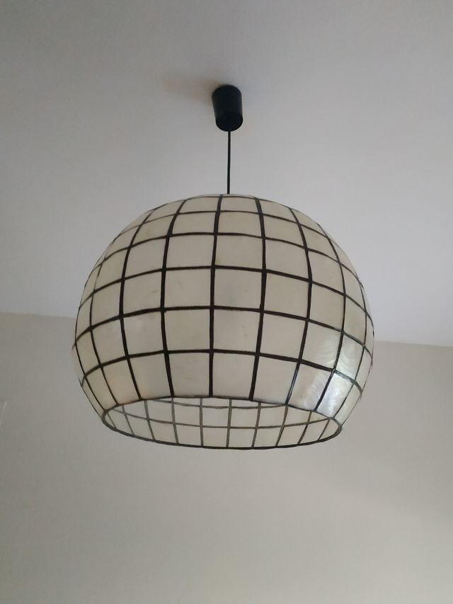 Lampara techo a Loja do gato preto