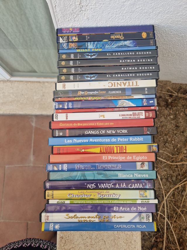 LOTE DVD,s (2 fotos)