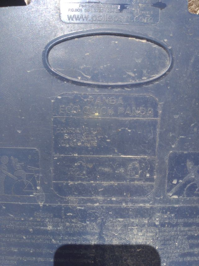 Silla bebe Polysport hasta 25kg para bicicleta