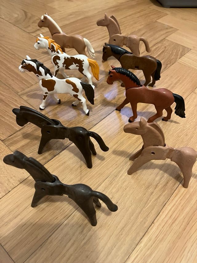 Playmobil Ciudad Oeste Bank Sherif y caballos