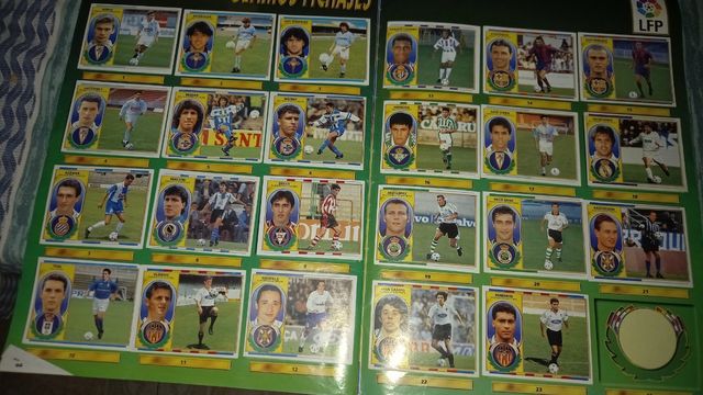 ALBUM DE CROMOS LIGA 96/97