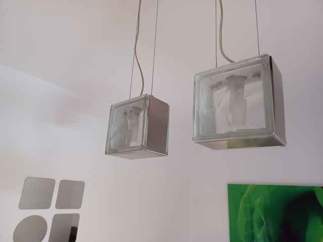 Lampara de techo + 2 lámparas de mesil