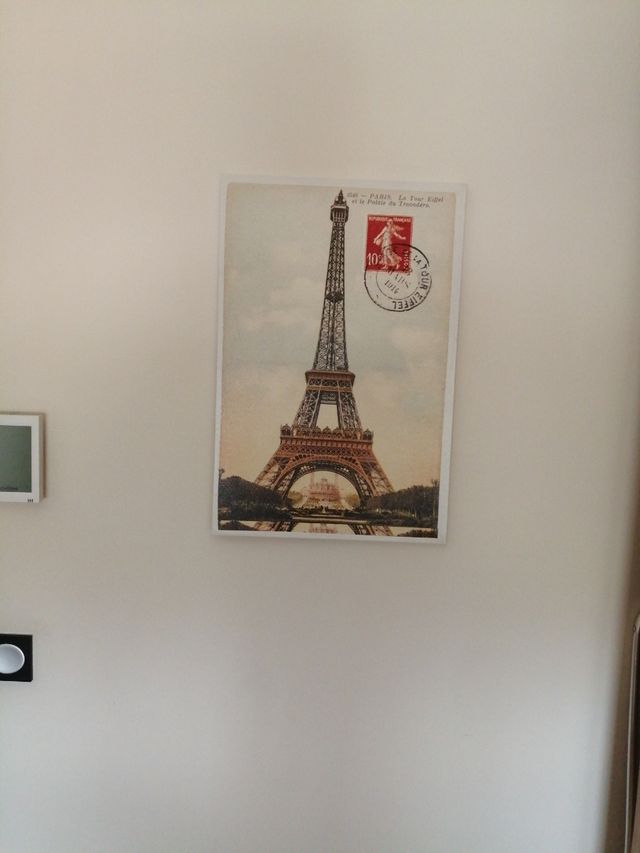 Cuadro pared Sello París Torre Eiffel.