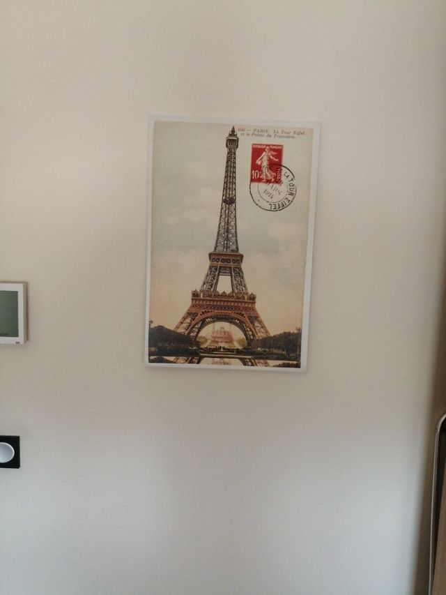 Cuadro pared Sello París Torre Eiffel.
