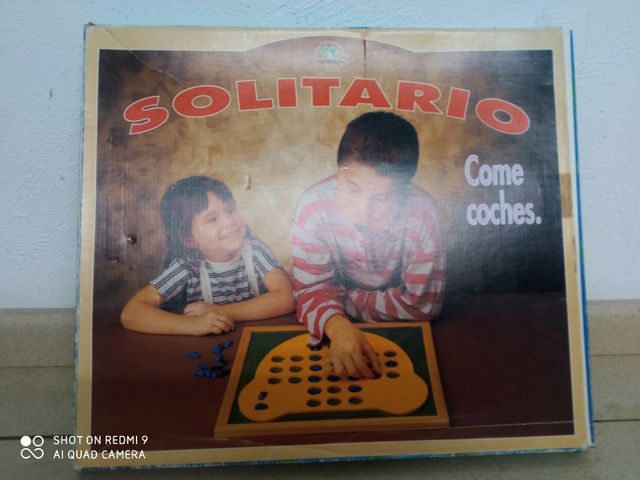 juego de mesa antiguo solitario come coches