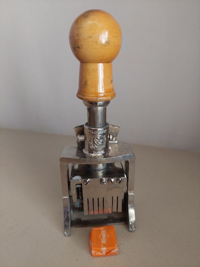 Numerador de oficina "El Casco"