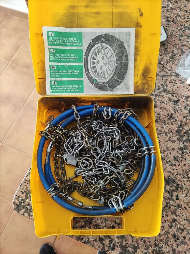 correntes de roda de neve