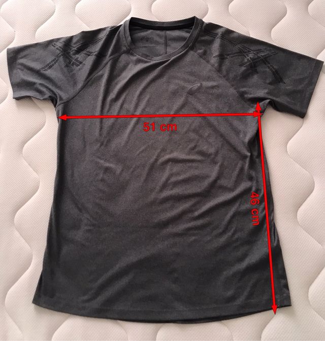 Camiseta tècnica ASICS Gris talla M.