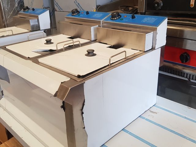 freidora 12+12 litros