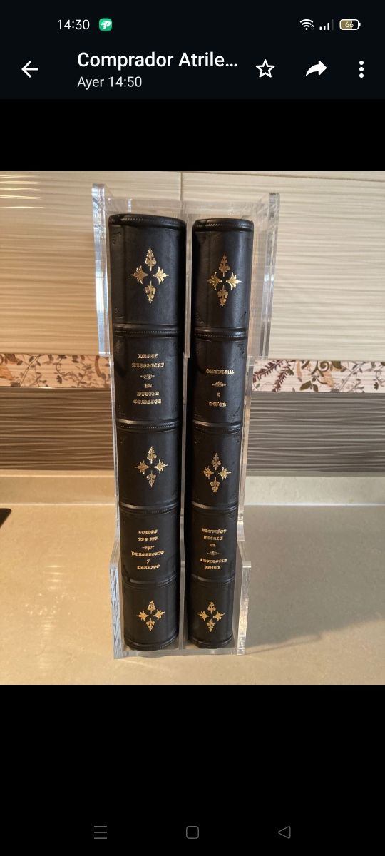 GUARDALIBROS METACRILATO