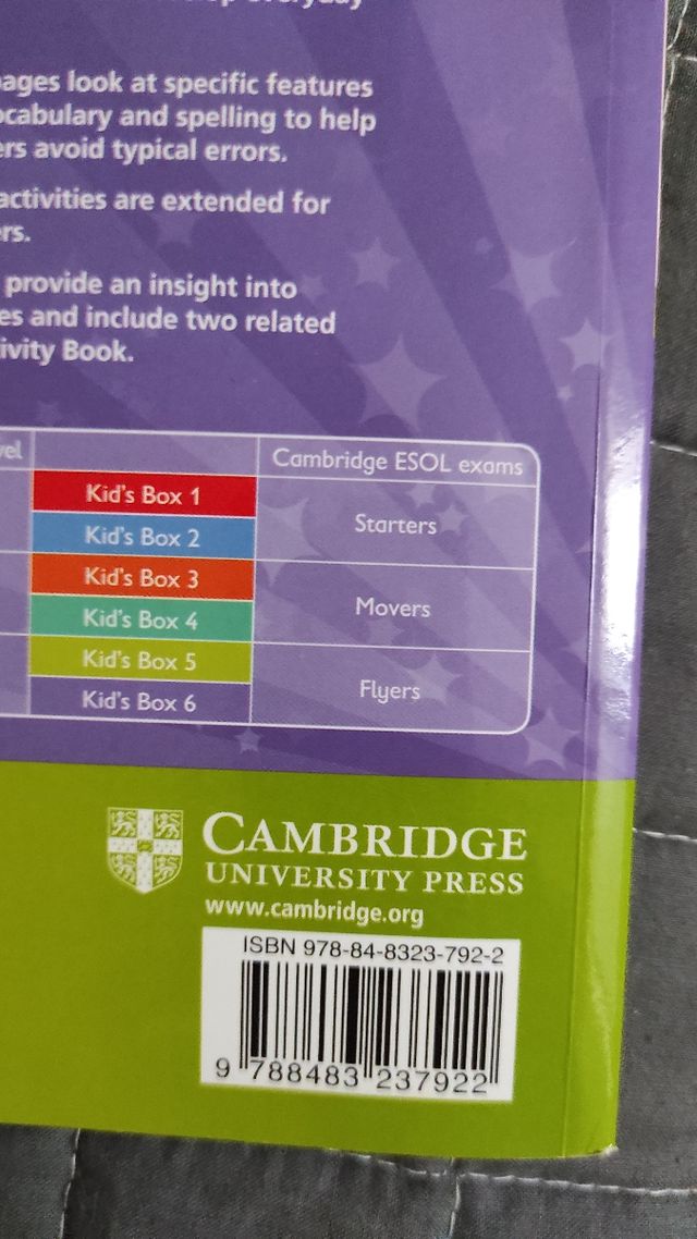 LIBROS INGLÉS DE 4° y 6° PRIMARIA