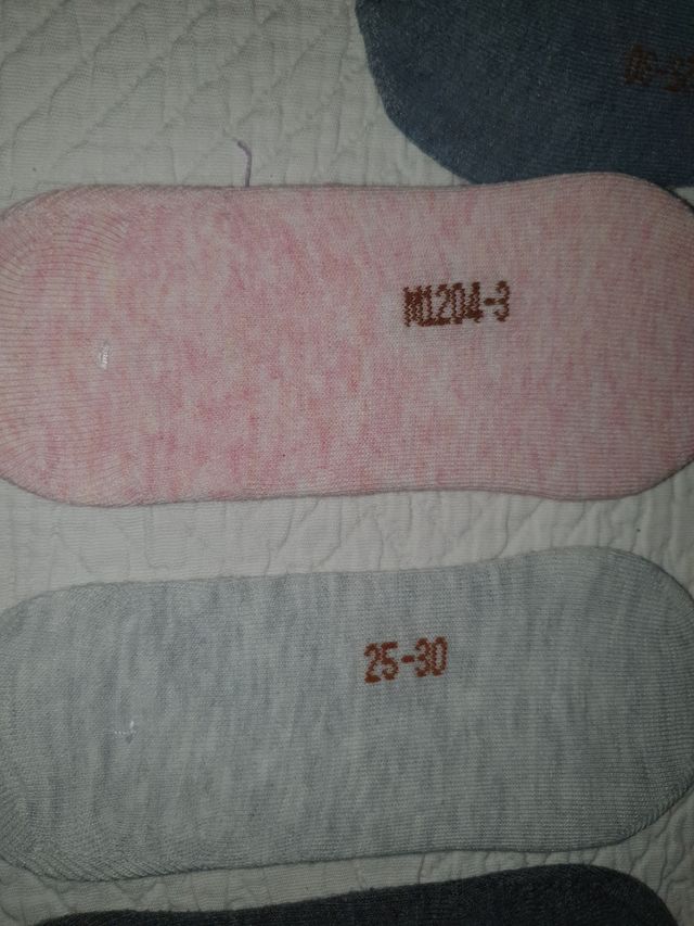 Lote de 9 pares de Pink talla M niño